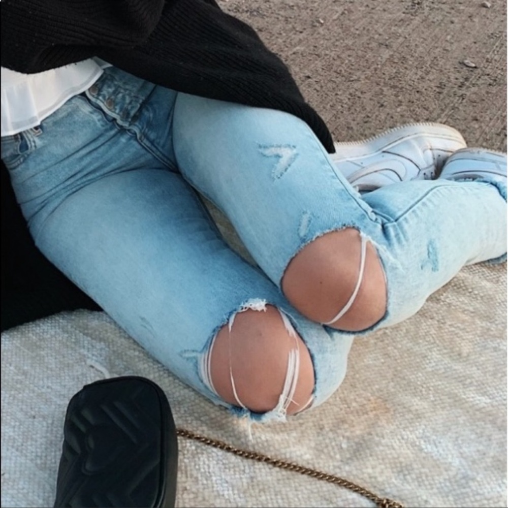 The Yoko Slim Denim Forum High Rise Jeans, Size: 24